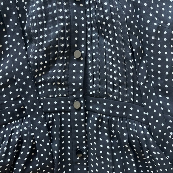 Kate spade navy & white polka dot dress - Picture 3 of 4